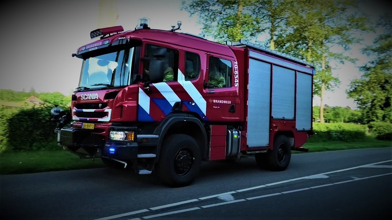 8.6.2021 | PRIO 1 Natuurbrand (Uitbr. hoog) Klimduin Duinvoetweg Schoorl | 6X Brandweer met Spoed