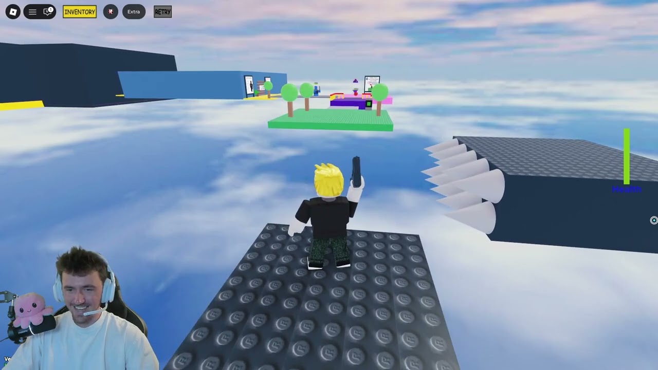 Roblox, Sputnika game, Egging on
