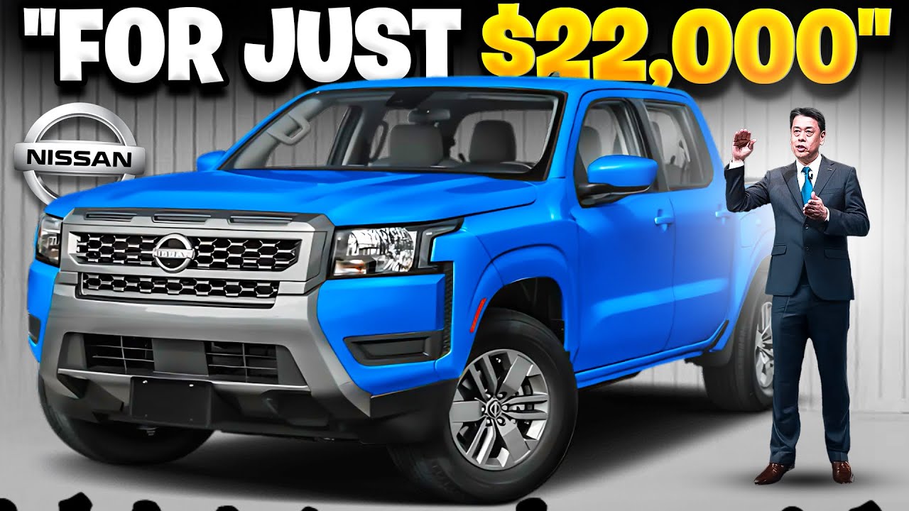 Nissan CEO Releases a NEW $22K Pickup Truck & SHOCKS Everyone!