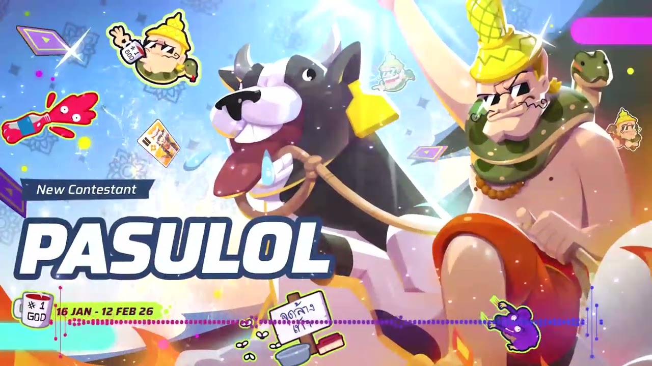 Pasulol Theme Song - Slap ’em UP! In-Game Mix  (8 Hours Loop)