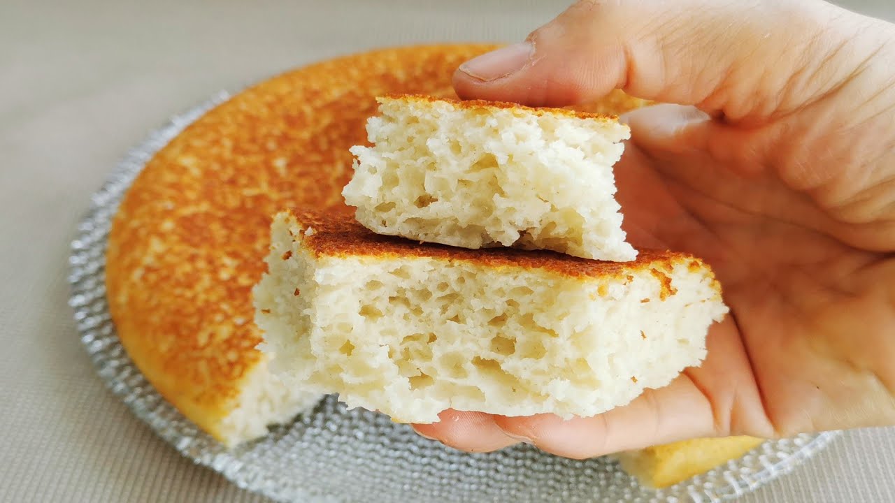 El mejor pan  de arroz sin harina siempre harás esta receta te encantará | Receta fácil
