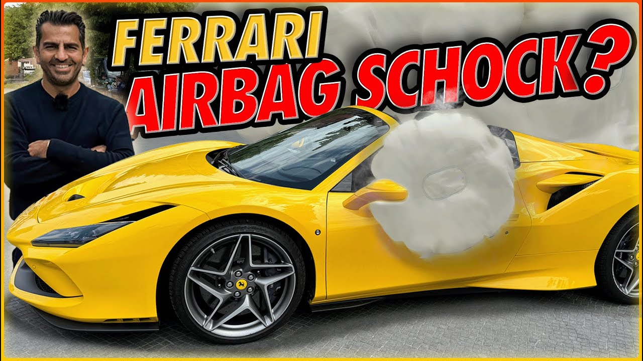 💥 Airbag SCHOCK bei dem Ferrari F8 Spider 🤯! Darf so etwas passieren❓| Hamid Mossadegh #ferrari