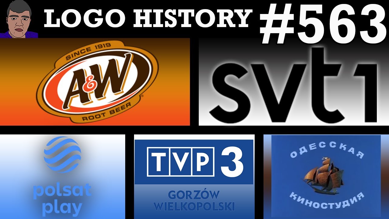 LOGO HISTORY #563 - SVT1, Polsat Play, A&W Root Beer, Odesa Film Studio & TVP3 Gorzów Wielkopolski