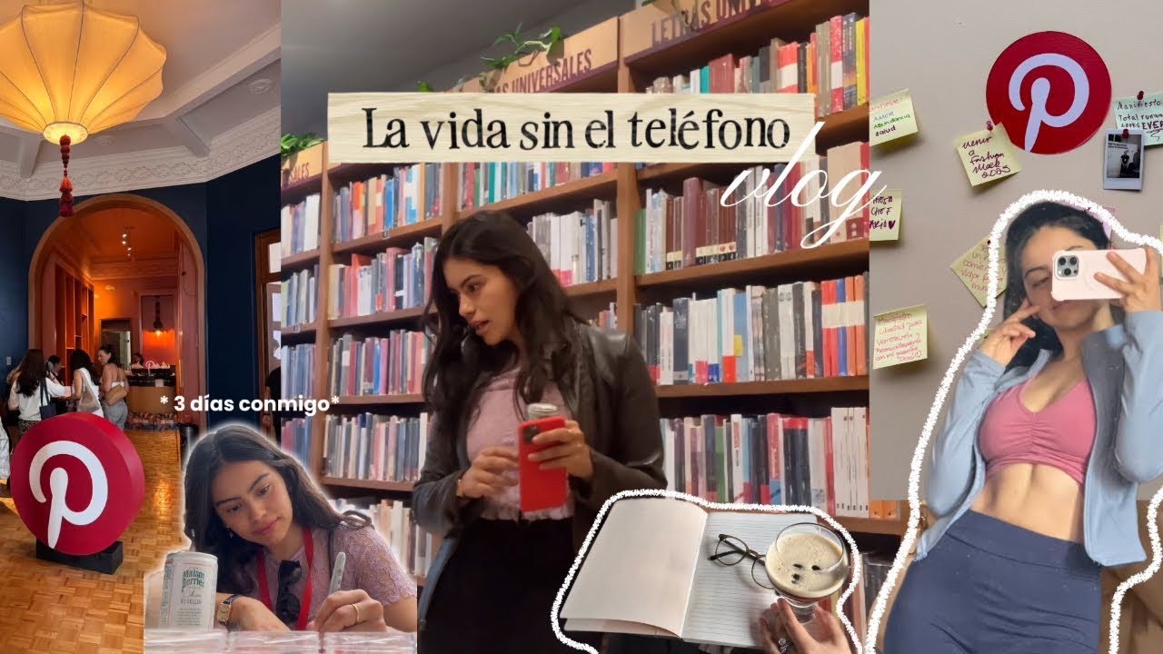 Vlog: Trabajar en Pinterest y detox de redes sociales ✨