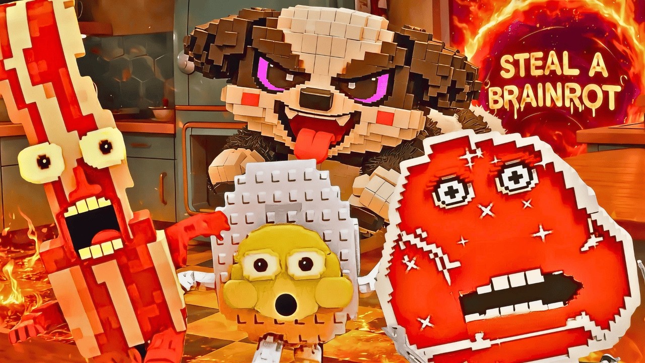 Steal A Brainrot Movie FT Steak: The BACURU & EGGURU Story