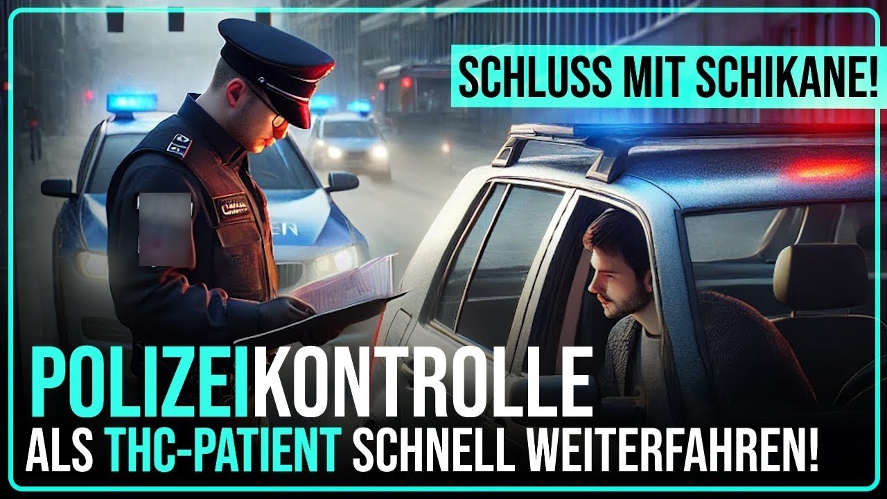 Achtung Kontrolle! Was Cannabis-Patienten bei der Polizei NIEMALS tun sollten! ❌