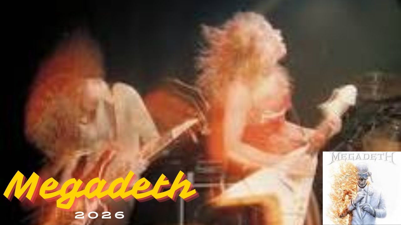 El malcriado nuevo y ÚLTIMO álbum de Megadeth 2026