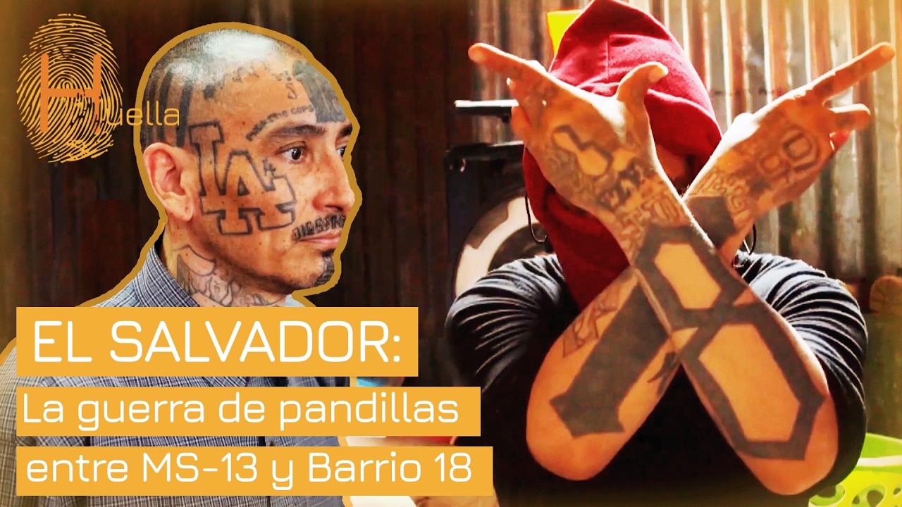 GUERRA de PANDILLAS sangrienta en EL SALVADOR: MS-13 VS BARRIO 18 | Documental HD |