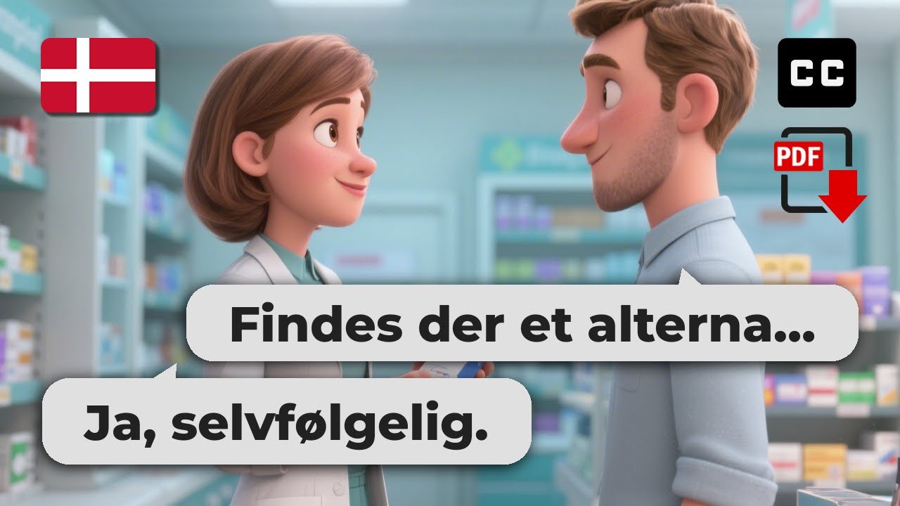 Learn Danish Through Conversation: 10 Real-Life Situations You Can't Miss! 🇩🇰