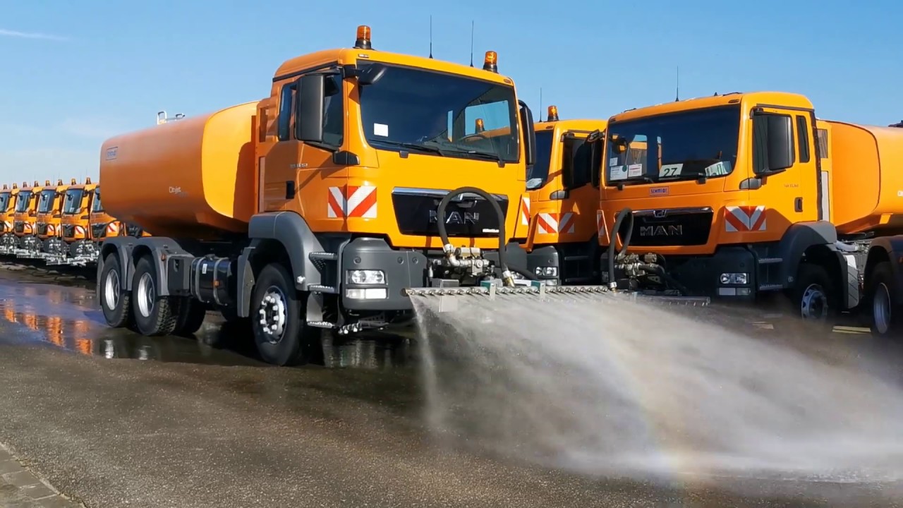 Man TGS 33.360 High Pressure Disinfection Truck