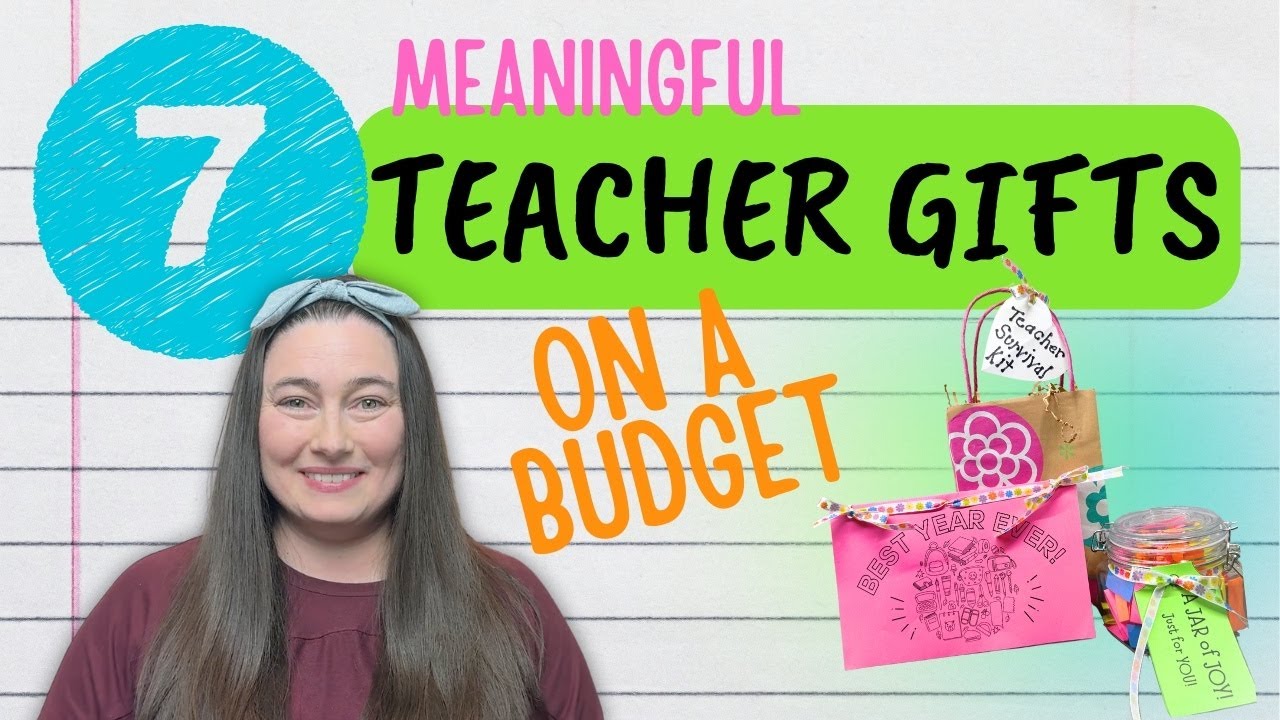 7 Affordable Teacher Gifts They&rsquo;ll Actually Love | 2 Easy DIY Crafts included!