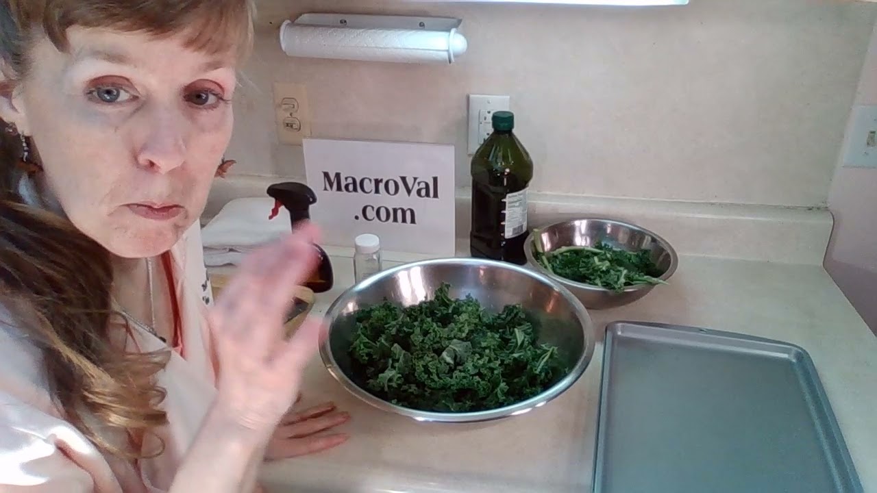 Kale Chips Part 1