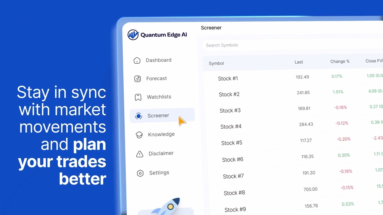 Fintech Product Demo Video & AI SaaS Explainer - QUANTUM EDGE