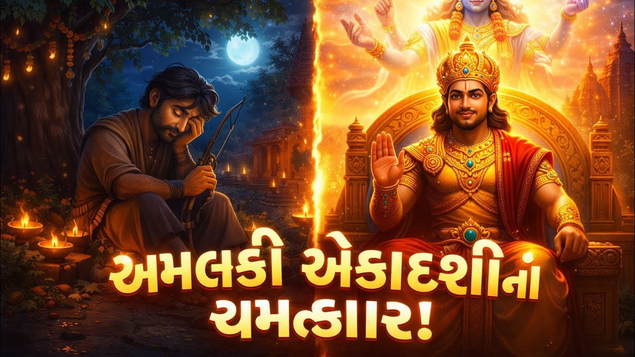 આમલકી એકાદશીનો ચમત્કાર | Amlaki Ekadashi Vrat Katha |Ekadashi Mahatmya |Vishnu Bhakti Story Gujarati
