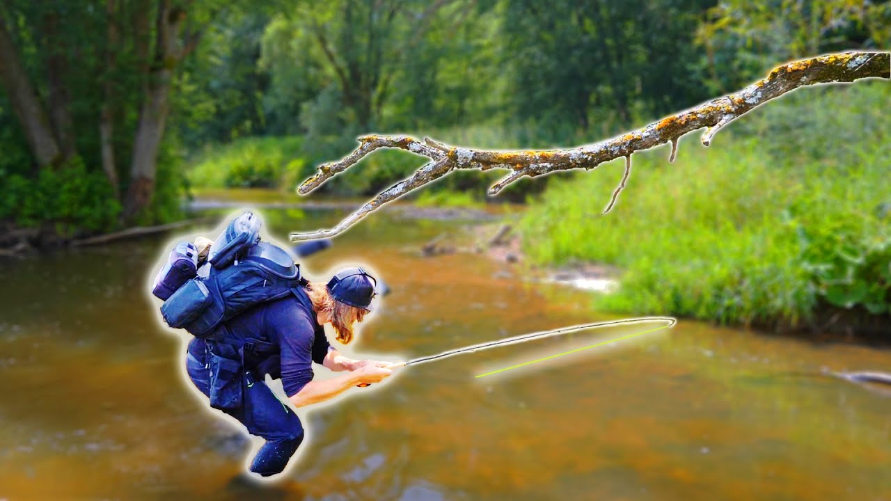 Fly Fishing in Amazing River - Big Fly For Big Fish!  