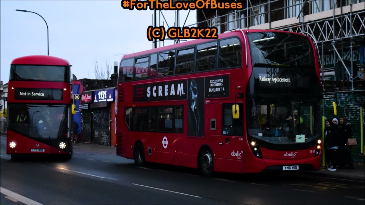 (FRV) RDS Episode 82: London Overground LO-X - Dalston Kingsland To New Cross Gate - 2547 (YY16YKO)