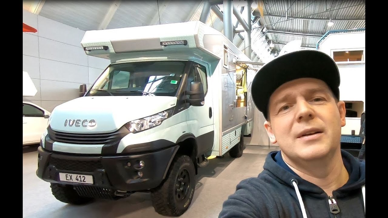 BIMOBIL EX 412 EXPEDITION MOTORHOME IVECO 4X4 55S18W RV CAMPER WALKAROUND AND INTERIOR