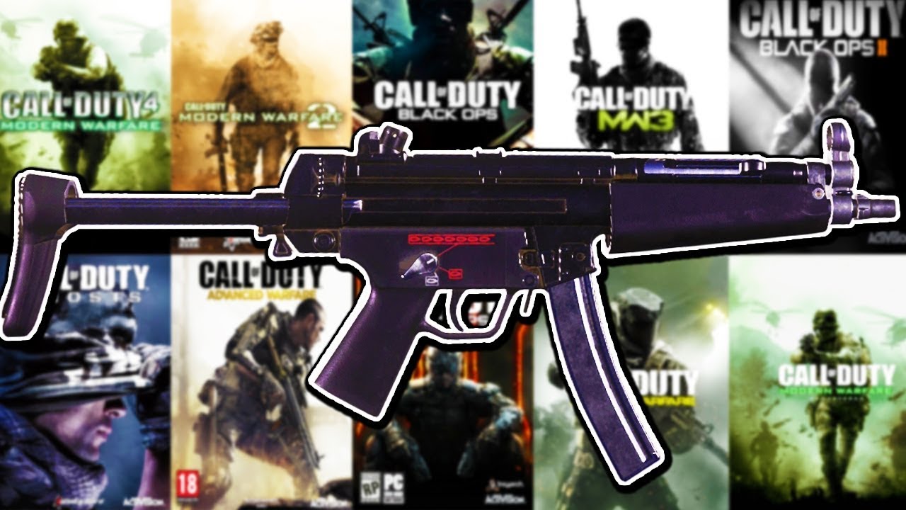 THE EVOLUTION OF THE MP5 IN CALL OF DUTY - Call Of Duty #callofduty #cod #gaming  #evolution #fypシ