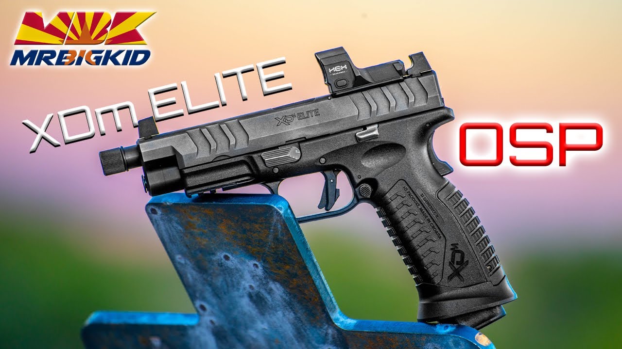 Springfield Armory XDm Elite OSP. THICC Handgun with Options!