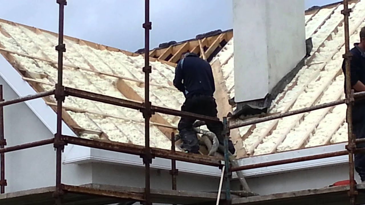 EEH REMOVE ROOF AND SPRAY FOAM INSULATION