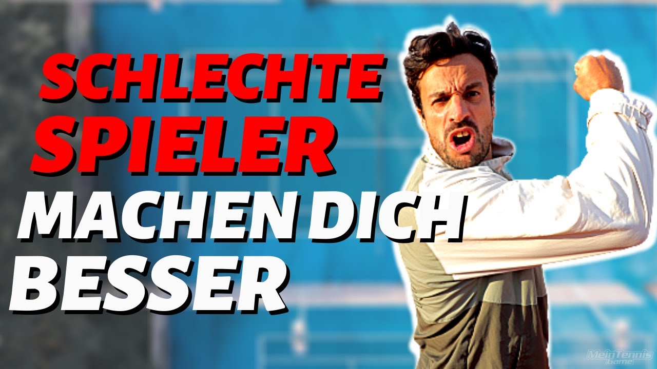 Von schlechteren Spielern profitieren | MeinTennisGame.de