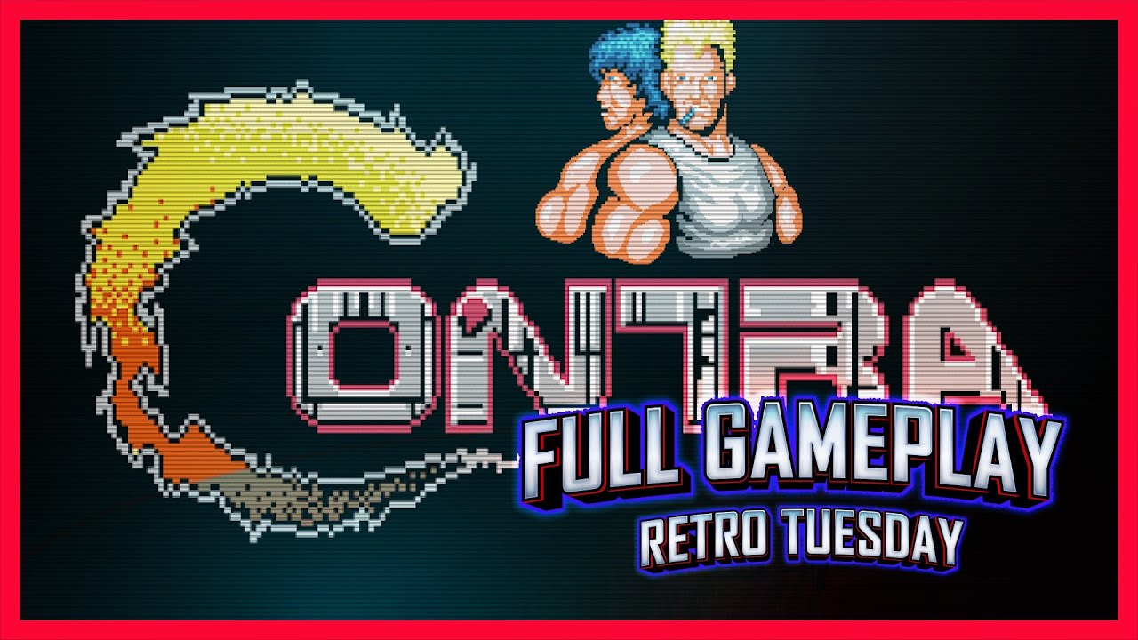 Contra NES 1988 Full Gameplay [No Commentary]