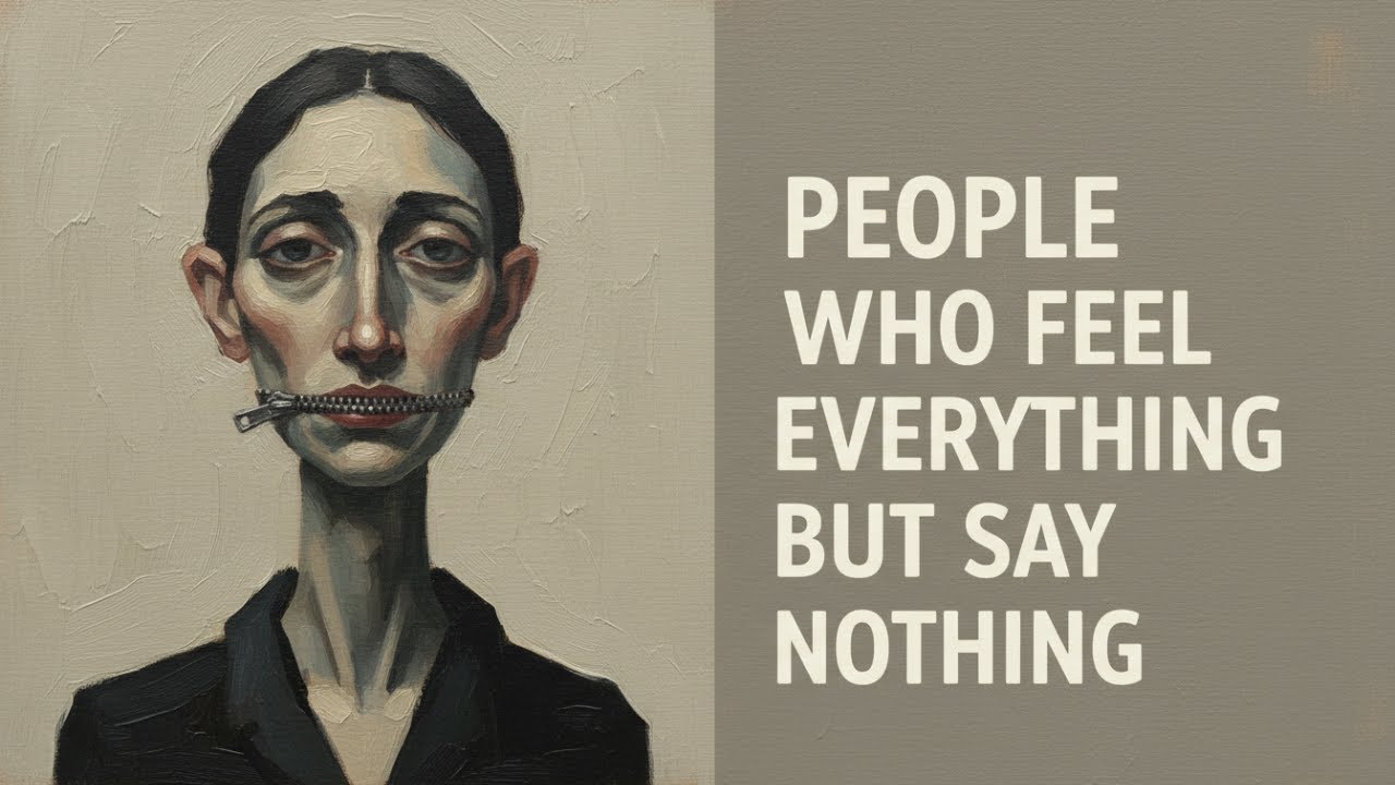 The Psychology of People Who Feel Everything but Say Nothing.