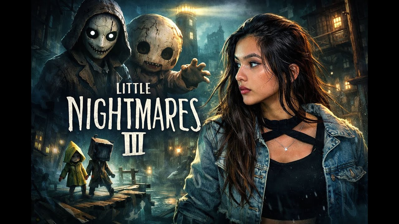 Little Nightmares 3 ! MANNATPLAYZZ !  facecam #girlgamer #bgmi #shorts