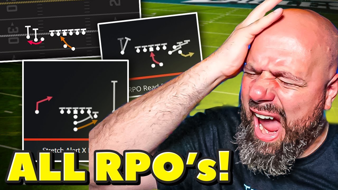 HE RAN EVERY SINGLE RPO IN THE GAME!