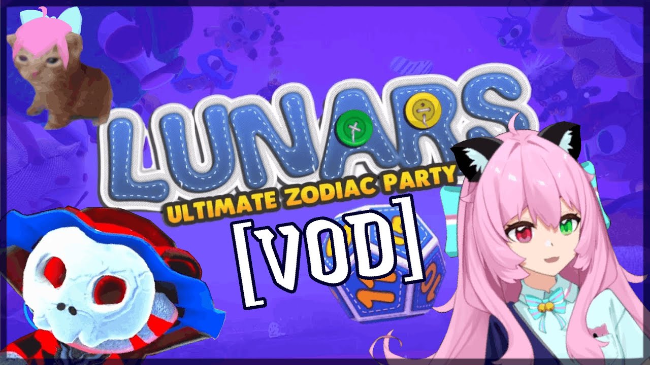 Lunars!! A Party Game!? Closed Beta Weekend! (VOD)  1/11/2026