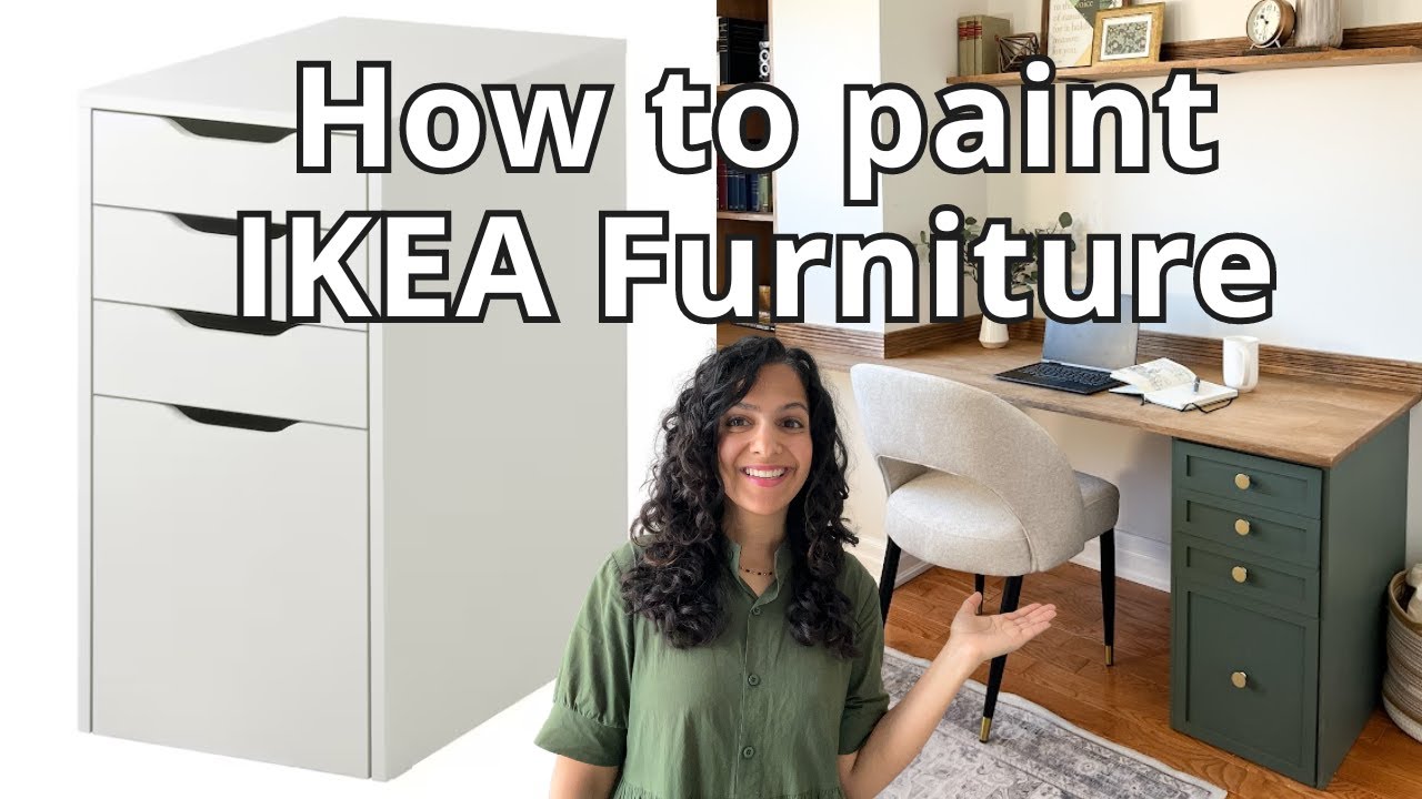How to paint IKEA Furniture so it LASTS // 3 simple steps