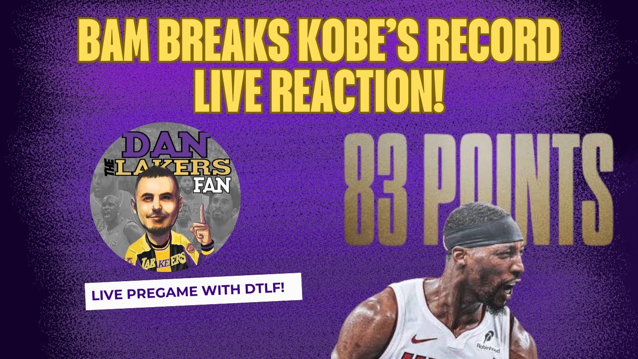 LAKERS FANS LIVE REACT TO BAM 