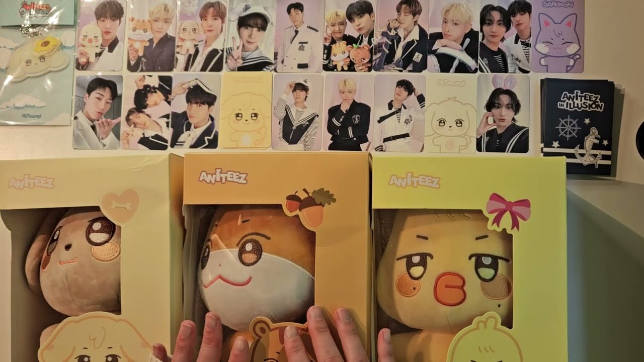 🎵 unboxing aniteez merch
