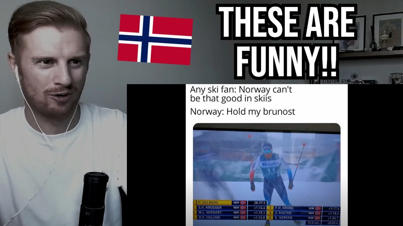 Reaction To FUNNY Norwegian Memes