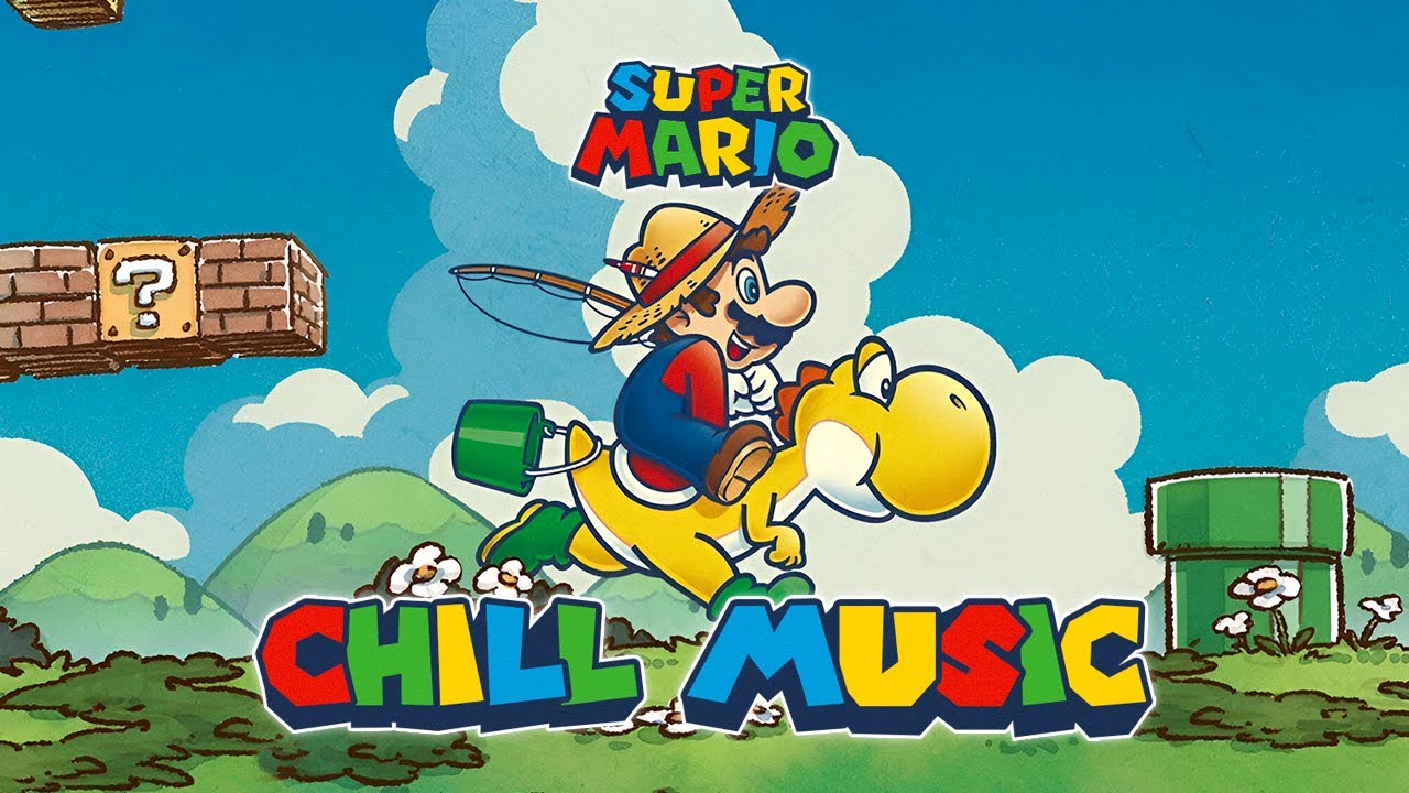 1Hour of SUPER MARIO chill music to STUDY & RELAX