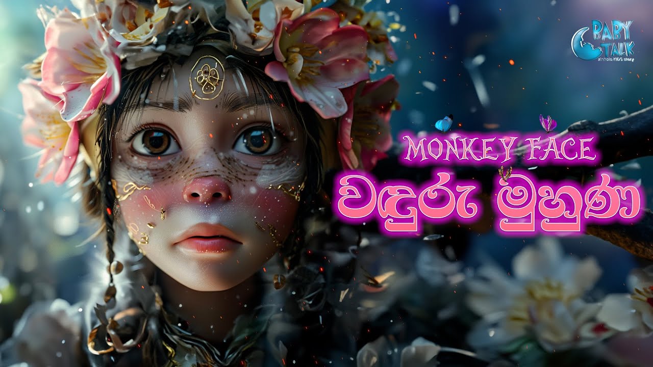 Monkey Face | වඳුරු මුහුණ | Sinhala Kids Stories | Bedtime Story in Sri Lanka | Sinhala Fairy Tales