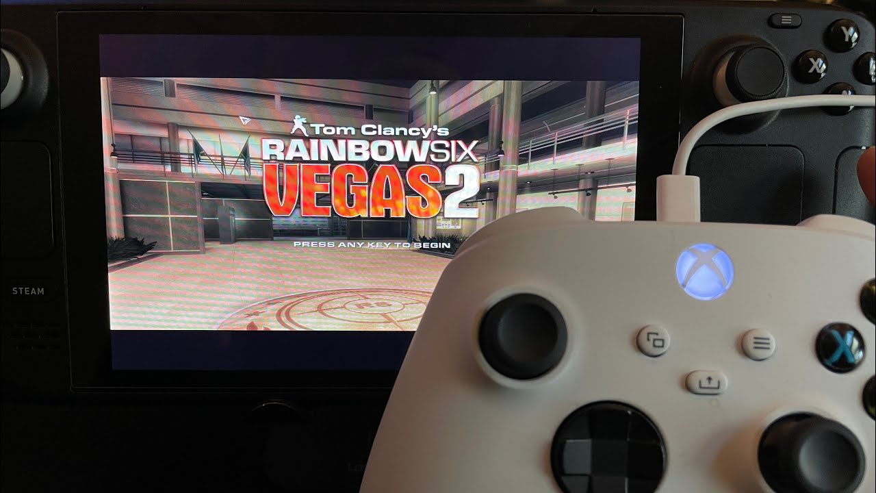 Steam Deck - Rainbow Six Vegas 2 with a Xbox Controller
