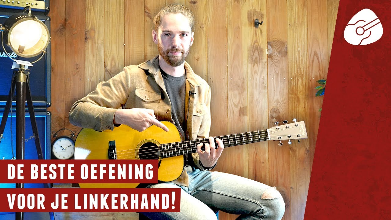 Leer je VINGERS GOED NEERZETTEN op GITAAR met deze oefening!