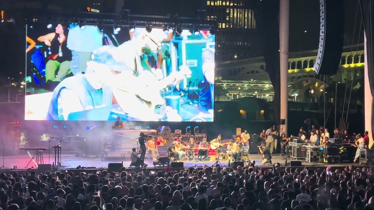 MGK - Beat Making Jam Session - Live at Jacobs Pavilion in Cleveland, OH on August 8, 2025