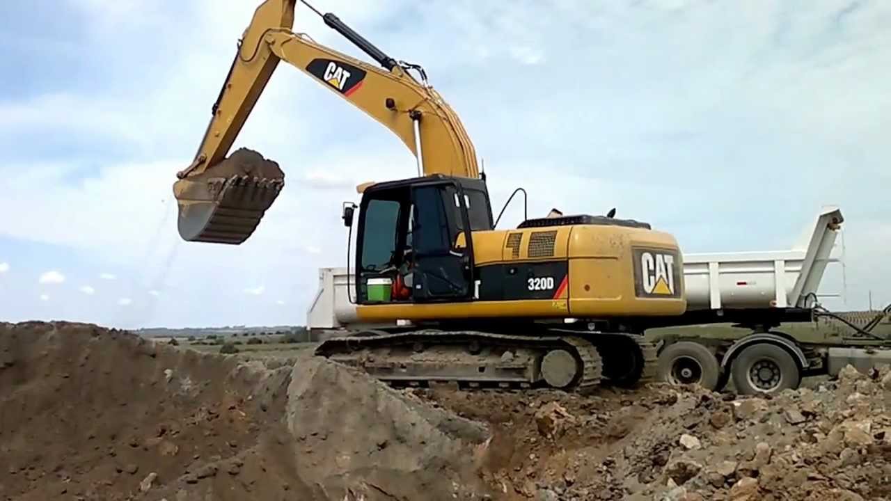 Excavadora caterpillar 320d
