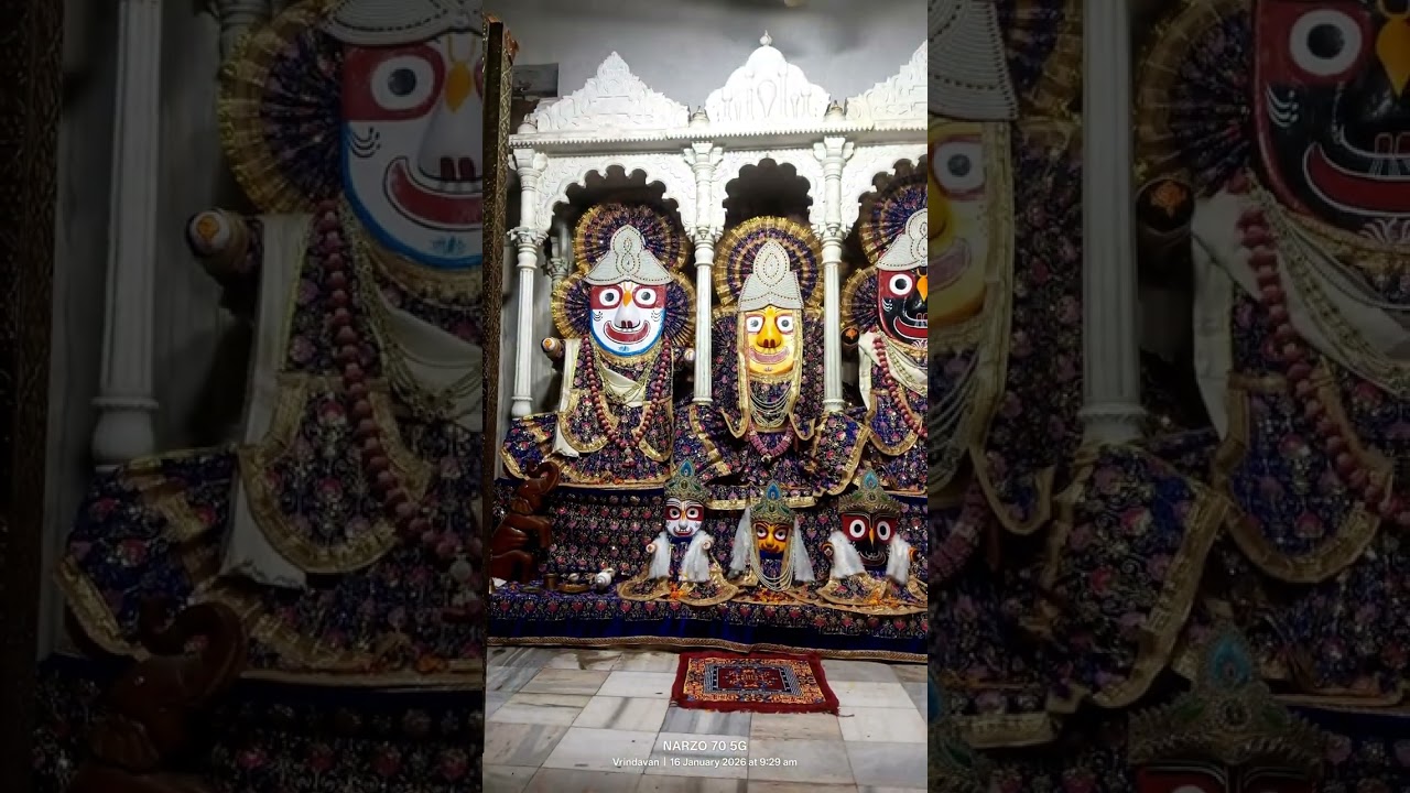 वृंदावन परिक्रमा मार्ग में जो जगन्नाथ मंदिर है आप लोग उसका दर्शन कर रहे हैं कमेंट में बत🚩🚩🚩🚩🙏🙏