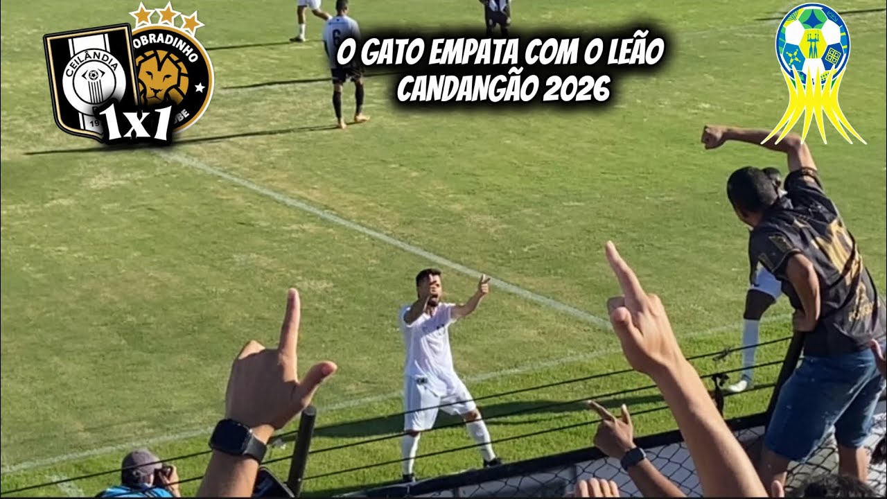 EM JOGO DE TESTES NOS ELENCOS, CEILÂNDIA E SOBRADINHO FICAM NO EMPATE NA ESTREIA DO CANDANGÃO! 