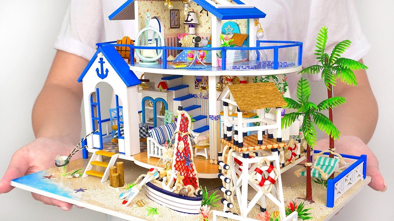 DIY-Mini-Strandhaus am Meer🏝