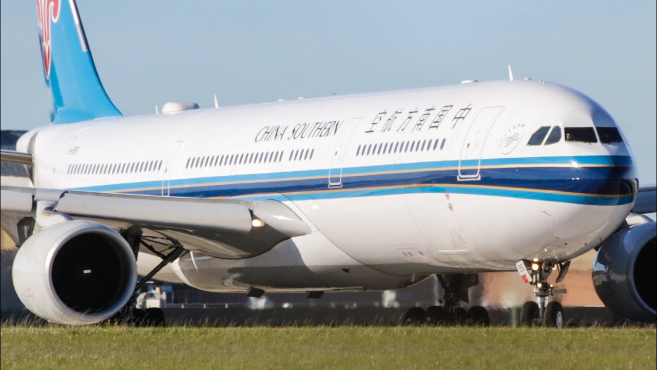 INTENSE PW4000 SPOOL | China Southern A330-323 Takeoff - Melbourne Airport - [B-5951]