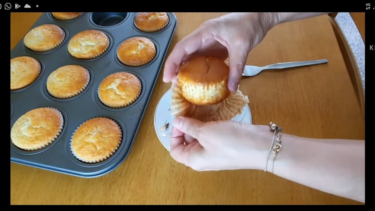 How to make the fluffiest salted caramel flavoured cupcakes 🧁🧁😋😋