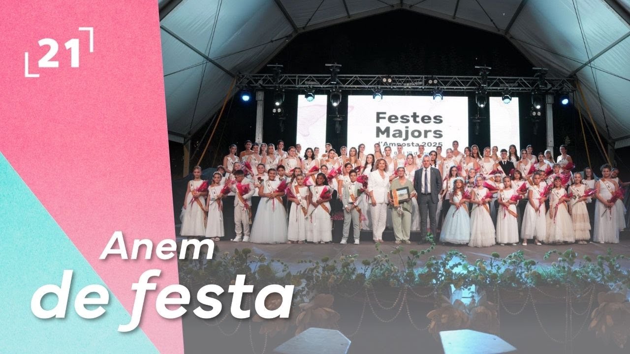 Anem de Festa: Presentació dels i les representants de les Festes Majors d’Amposta 2025 i pregó
