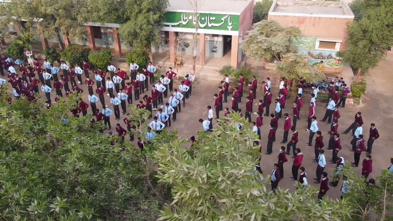 Morning assembly in GHS ZAHOOR HAYAT COLONY BHALWAL 2022