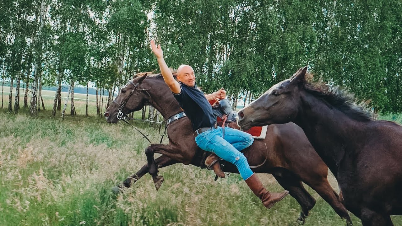 CWAŁ OCZAMI KASKADERÓW 🔥 *naprawdę niebezpieczne! 😱* KOŃSKI VLOG 🐴