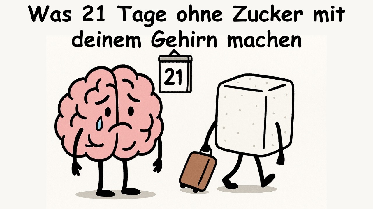 Was passiert mit deinem Gehirn, wenn du 21 Tage lang keinen Zucker isst?