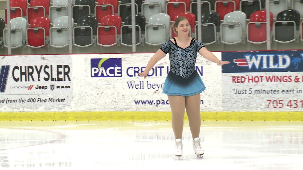 Sarah 2018 Special Olympics Figure Skating Level 2 Freeskate